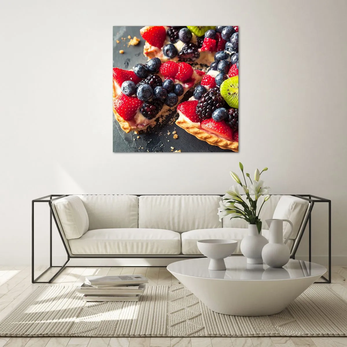 Tablou pe sticlă - Dolce vita! - 50x50 cm