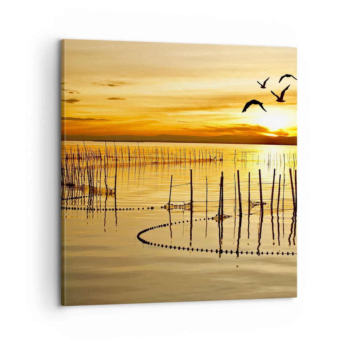 Tablou pe pânză - În zona pescuitului - 60x60 cm