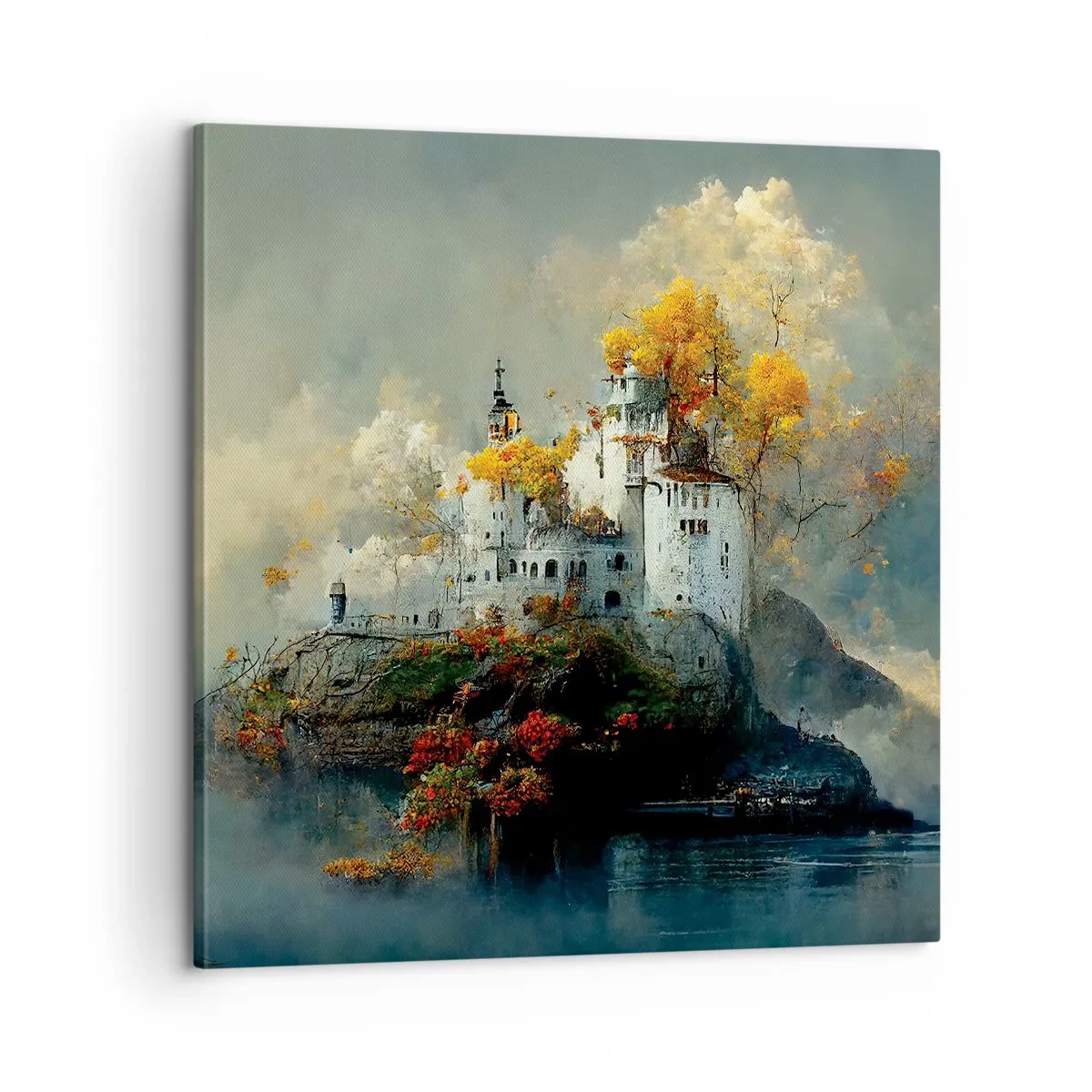 Tablou pe pânză - Începutul unei povești romantice - 60x60 cm