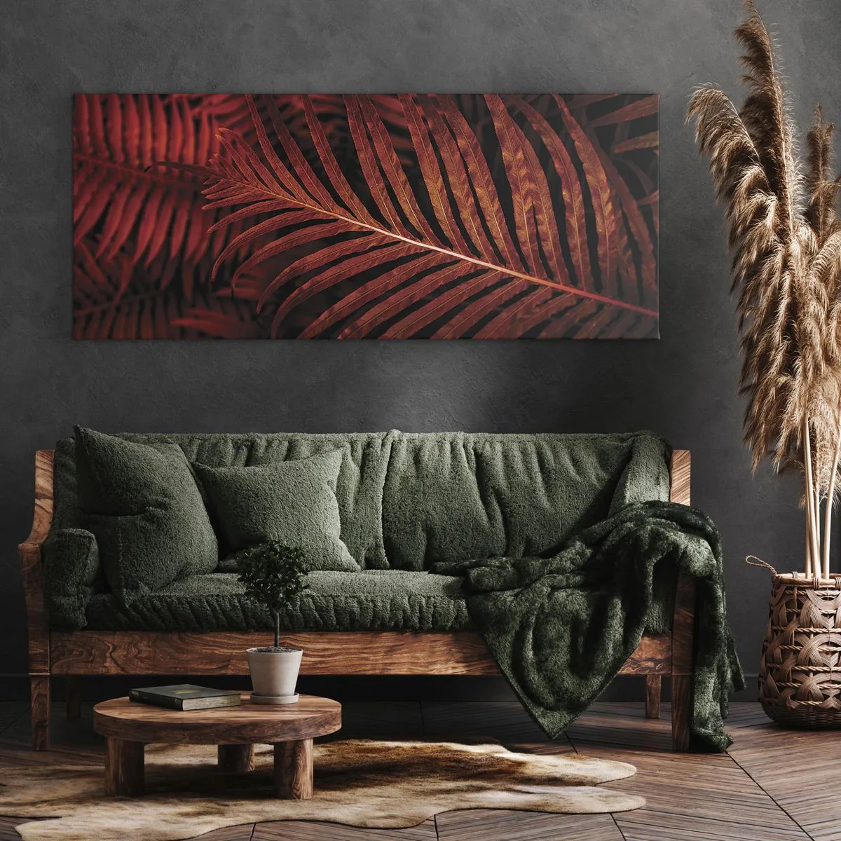 Tablou pe pânză - Ardoarea vieții - 160x50 cm