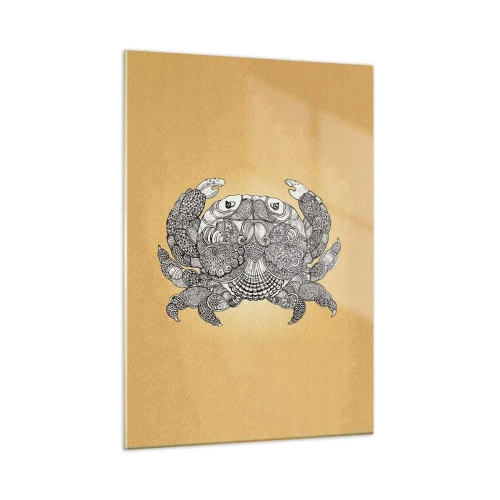 Tablou pe sticlă - Poveștile Domnului Crab - 50x70 cm