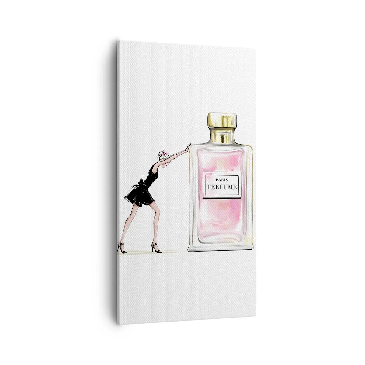 Tablou pe pânză - Esența feminității - 55x100 cm