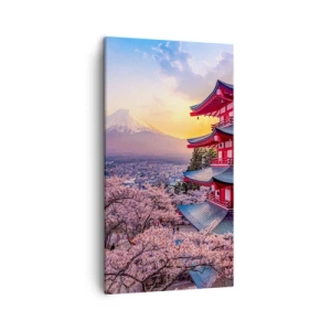 Tablou pe pânză - Esența spiritului japonez - 45x80 cm