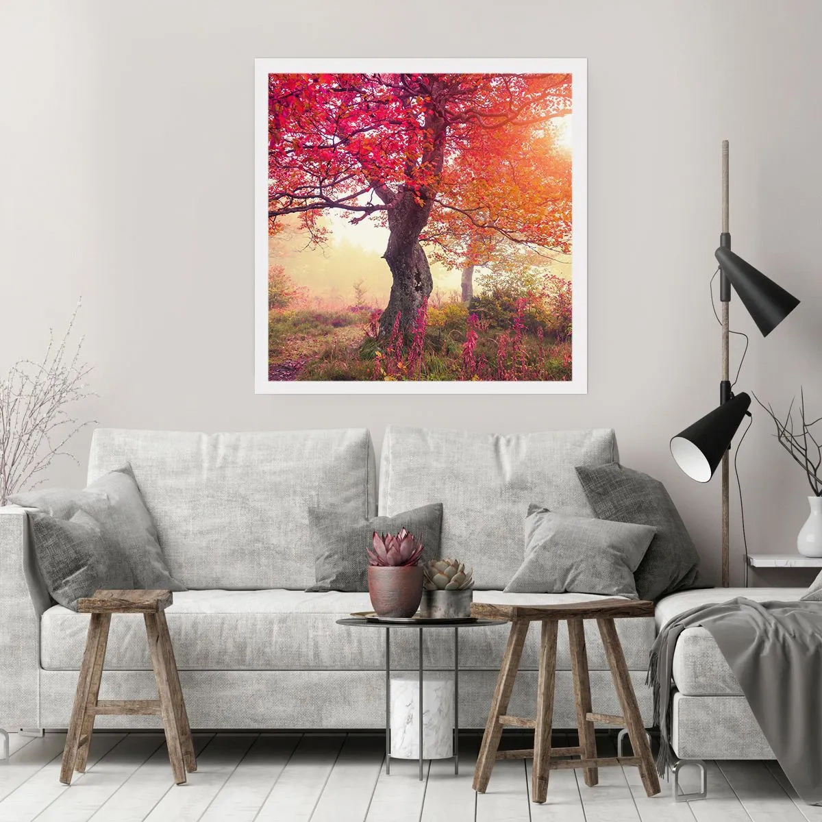 Poster - O frenezie de înflorire - 30x30 cm