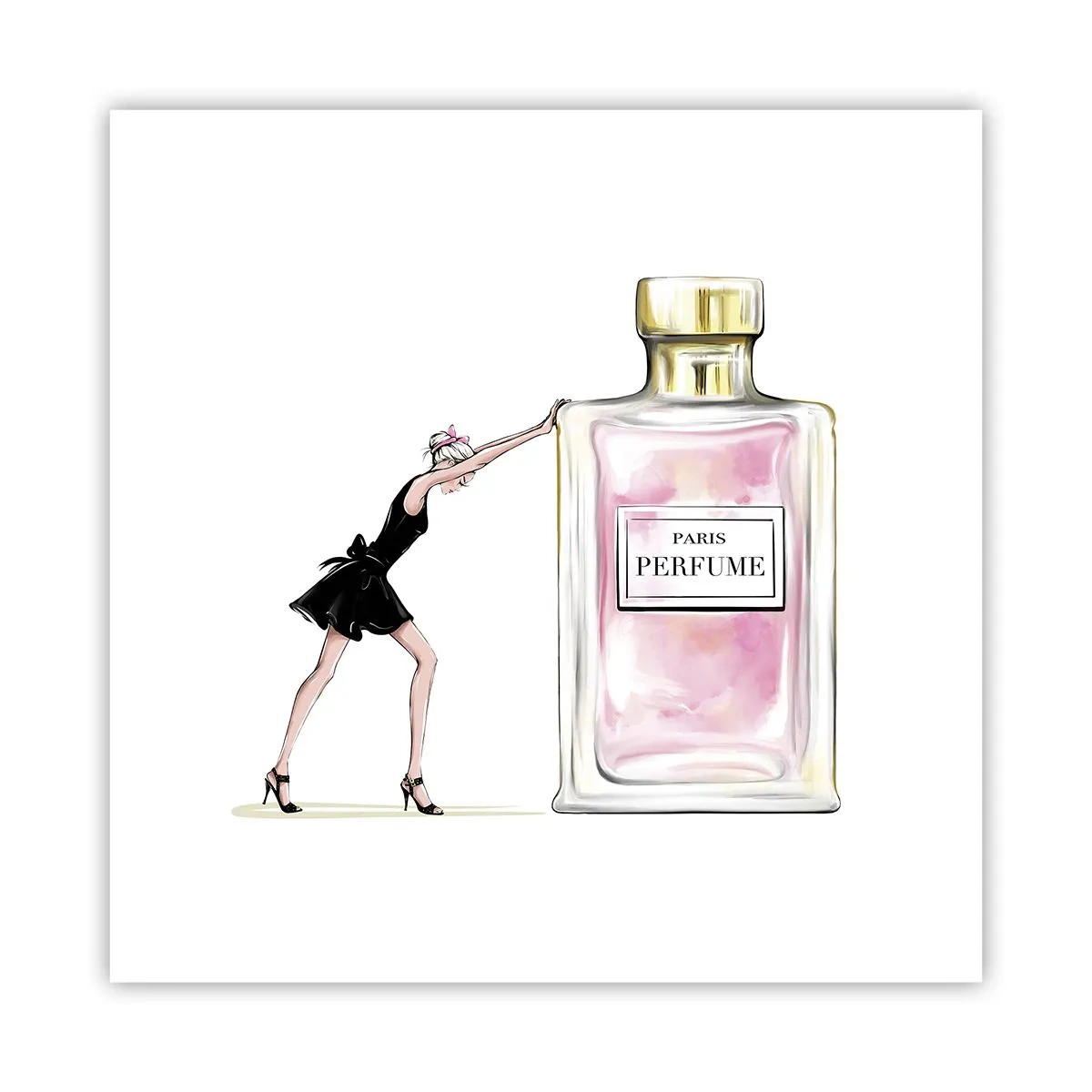 Poster - Esența feminității - 30x30 cm