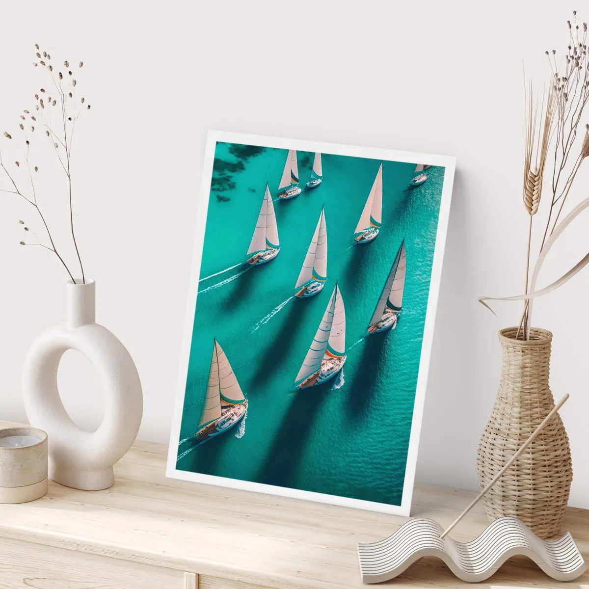 Poster - Cursa cu vântul - 50x70 cm