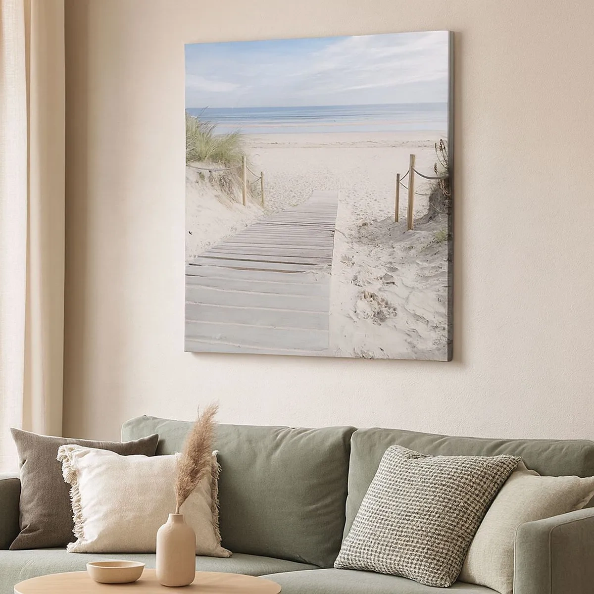 Tablou pe pânză - Dincolo de orizont - 30x30 cm