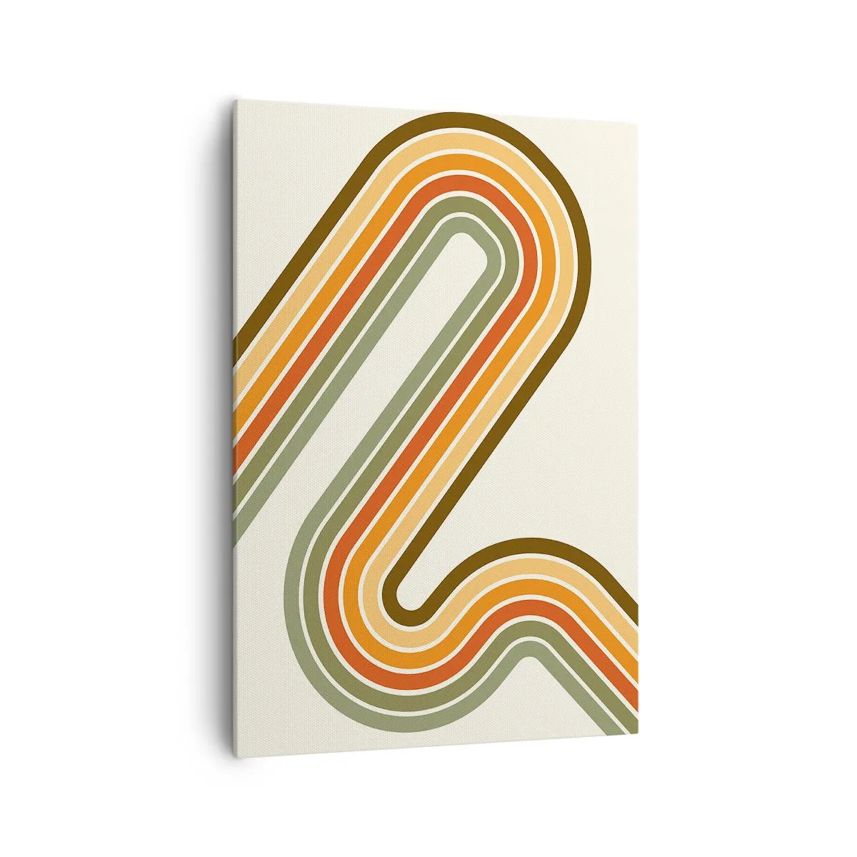 Tablou pe pânză - Cu zigzag până la destinație - 70x100 cm