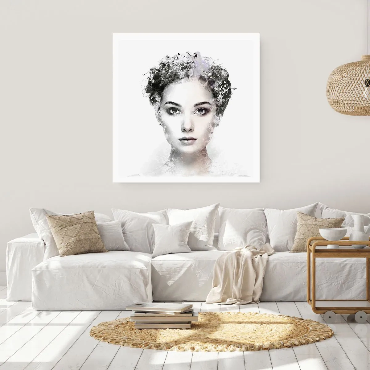 Poster - Un portret extrem de elegant - 50x50 cm