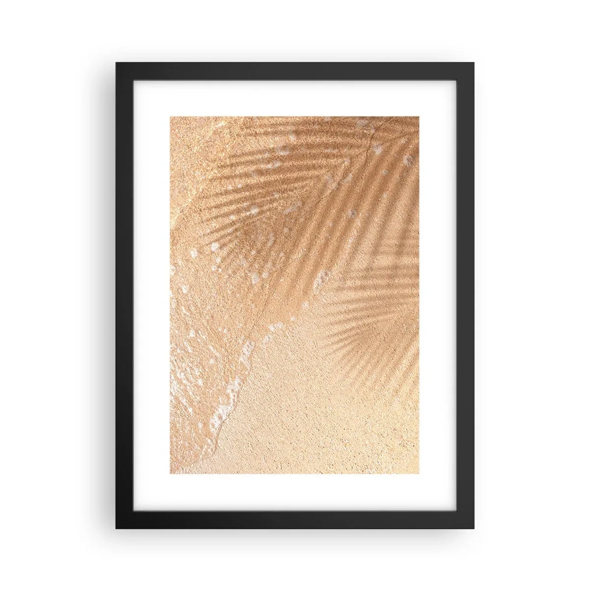 Poster în ramă neagră - Umbra unei veri fierbinți - 30x40 cm