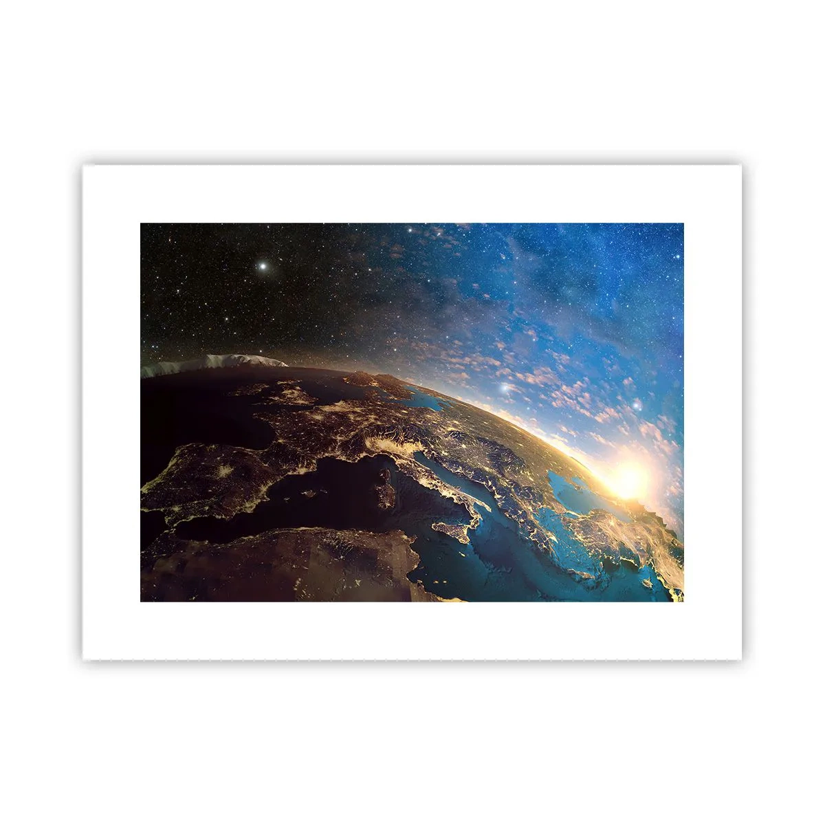 Poster - Să ne privim de la distanță - 40x30 cm