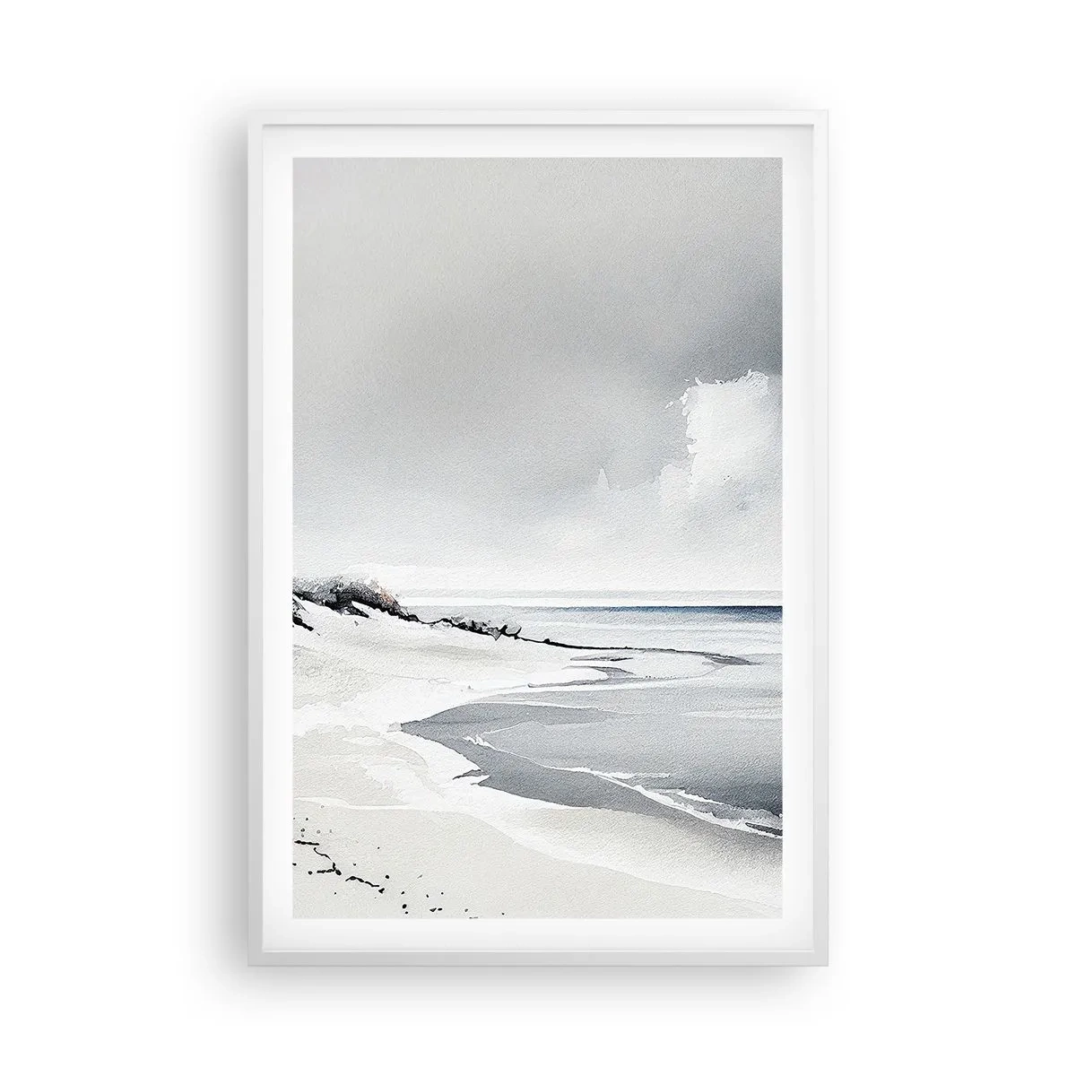Poster în ramă albă - Întotdeauna împreună - 61x91 cm