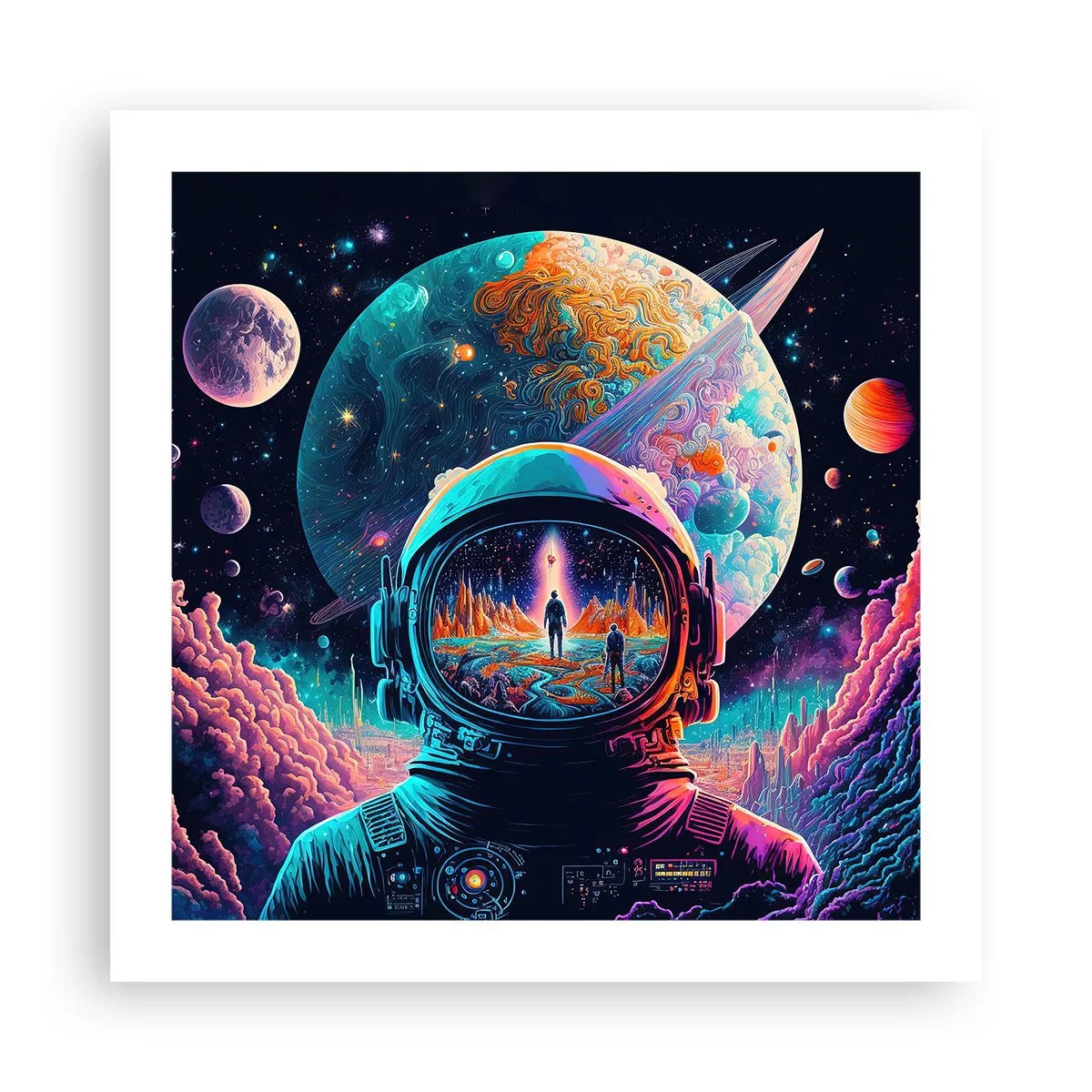 Poster - Visul nevisat al filozofiilor - 50x50 cm