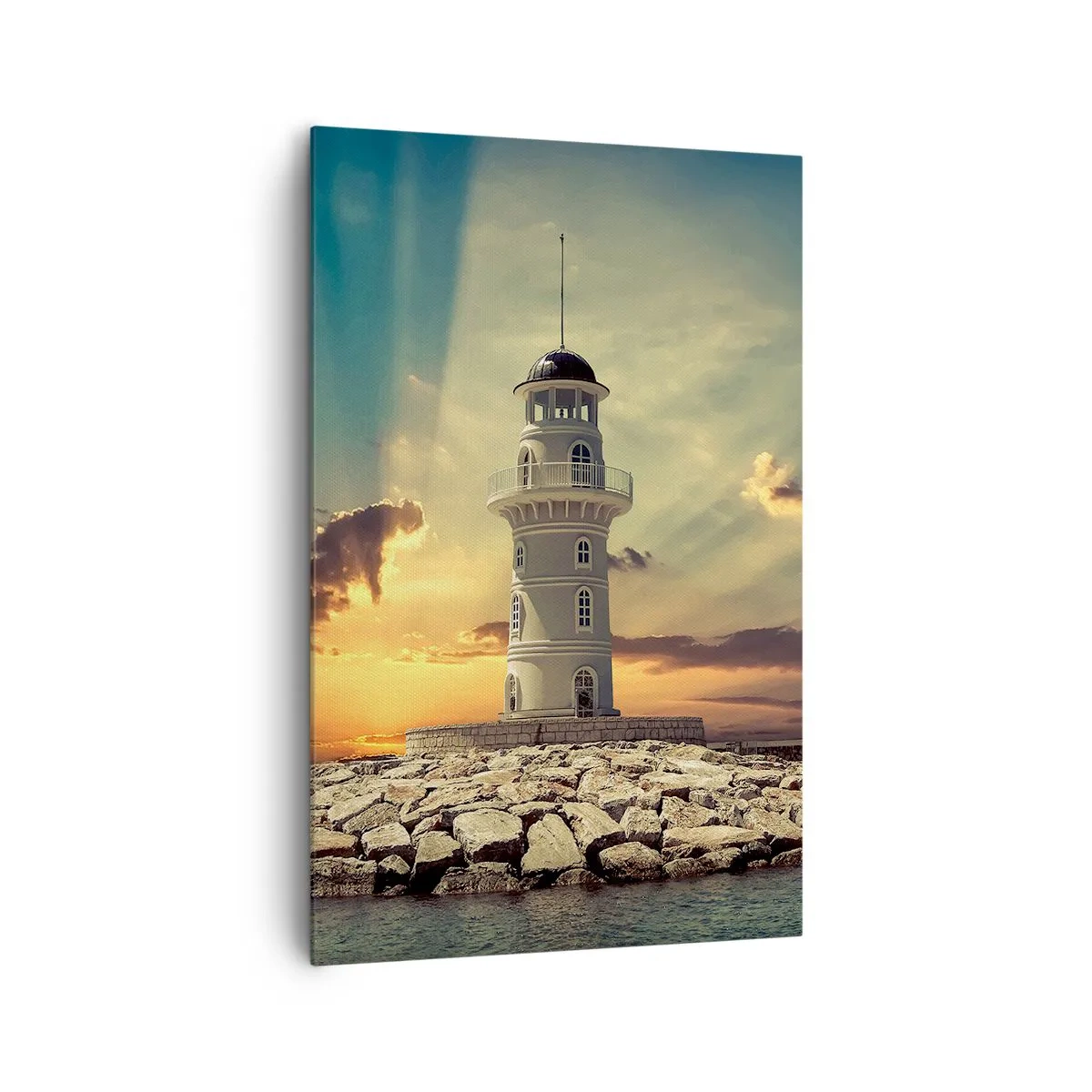 Tablou pe pânză - Lumină - Bunătate - Frumusețe - 80x120 cm