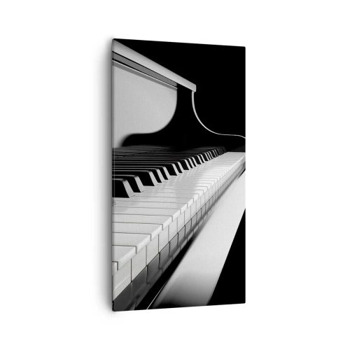 Tablou pe pânză - Armonia formelor și a culorilor - 55x100 cm