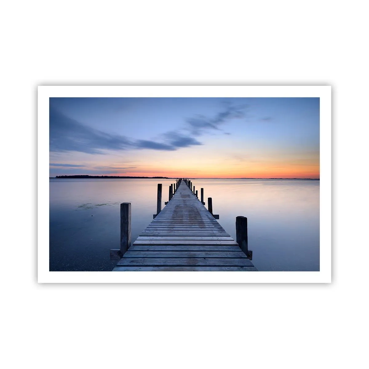 Poster - Calmul unui amurg senin - 91x61 cm