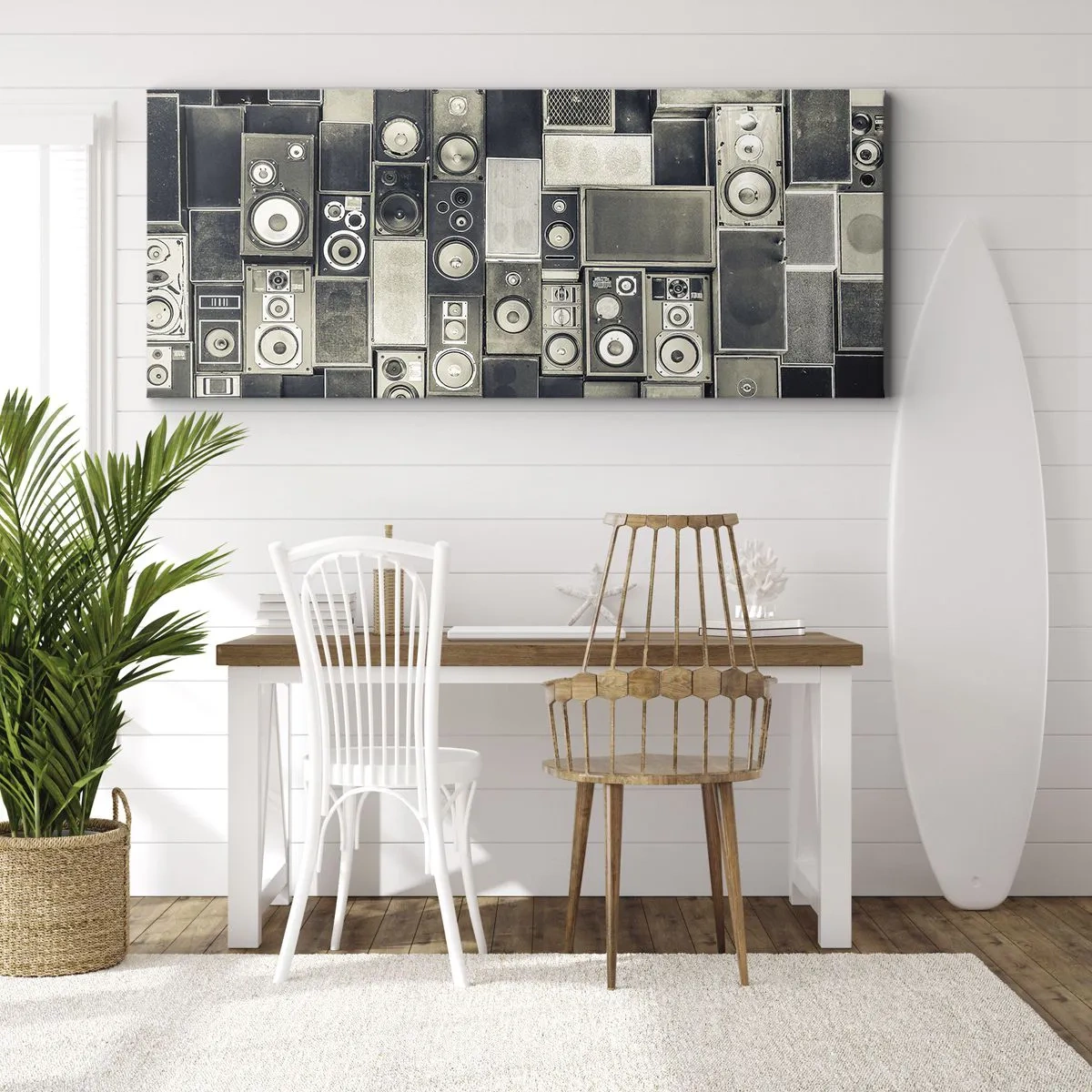 Tablou pe pânză - Și totul este în regulă - 100x40 cm