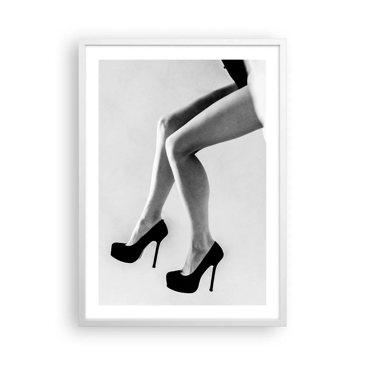 Poster în ramă albă - Eterna feminitate - 50x70 cm