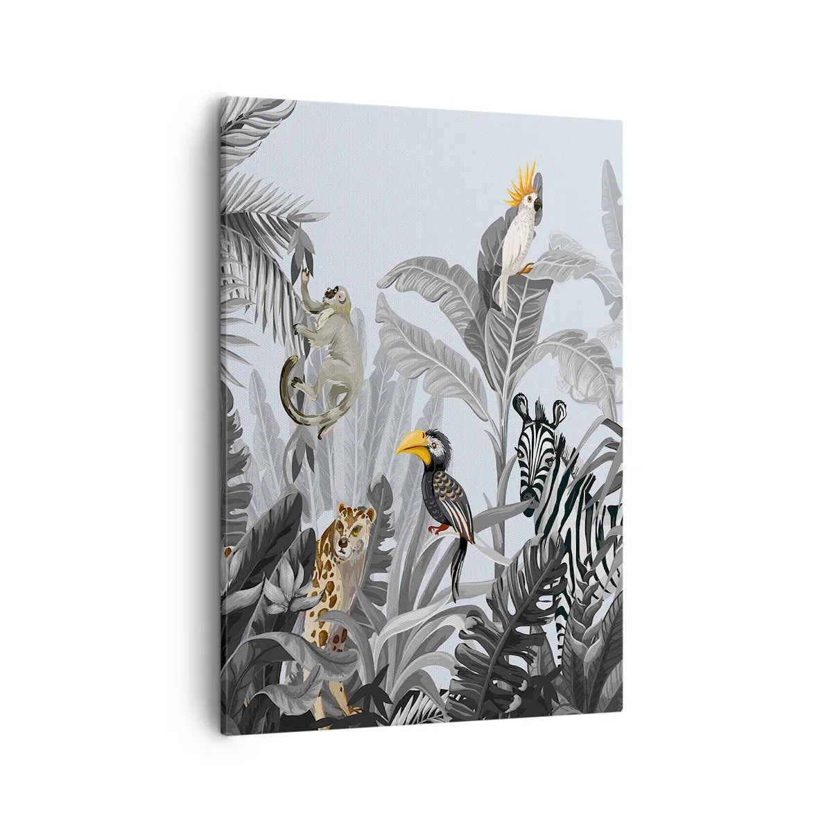 Tablou pe pânză - O fabulă africană - 50x70 cm