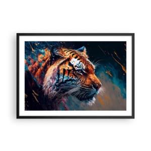 Poster în ramă neagră - Frumusețe sălbatică - 70x50 cm