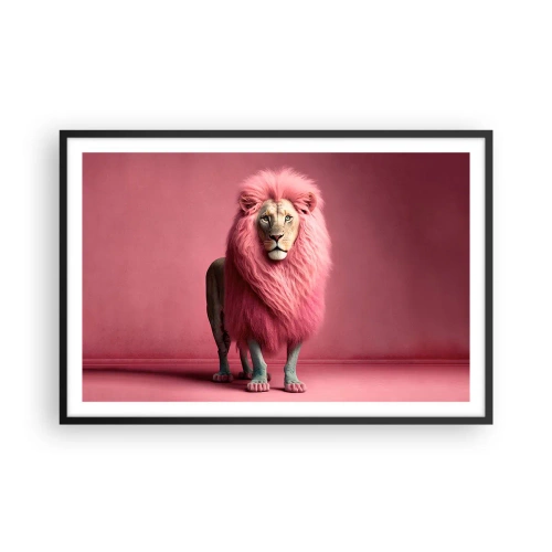 Poster în ramă neagră - Și nu-ți mai este frică - 91x61 cm
