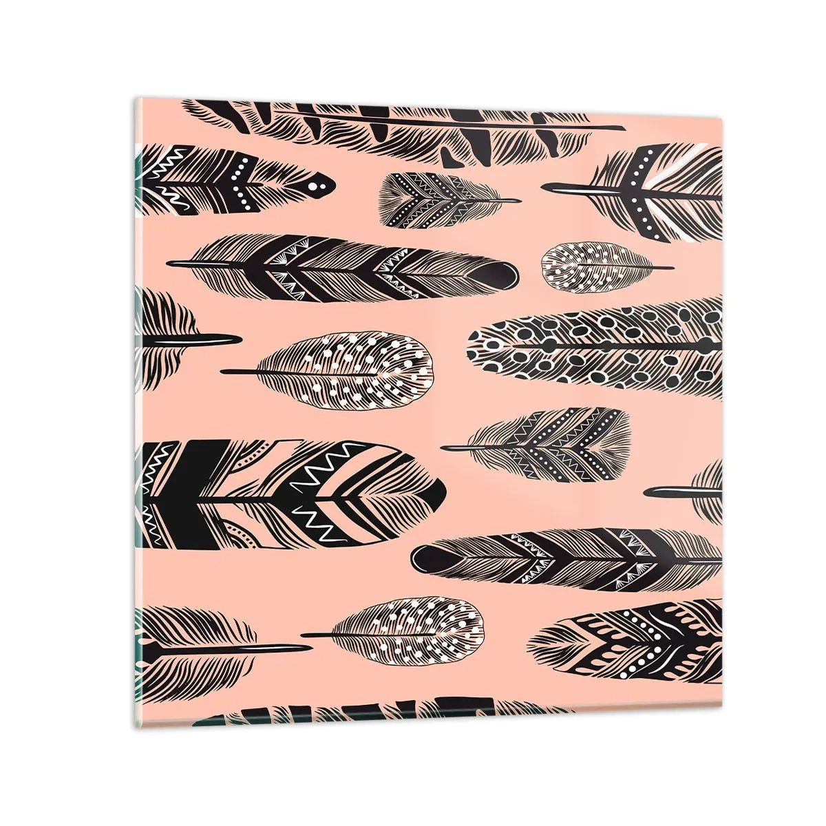 Tablou pe sticlă - Colecție indiană - 70x70 cm