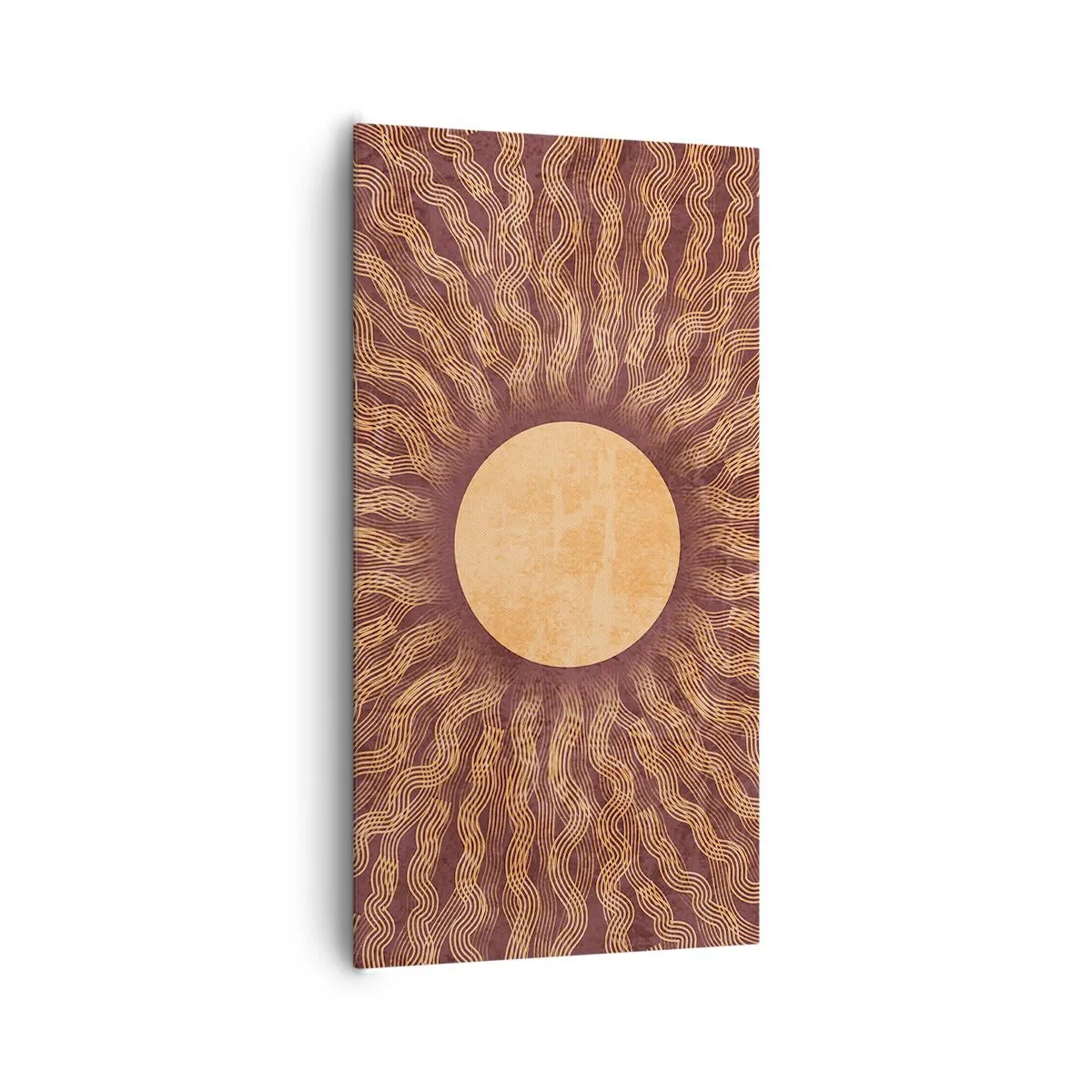 Tablou pe pânză - Icoana soarelui - 65x120 cm