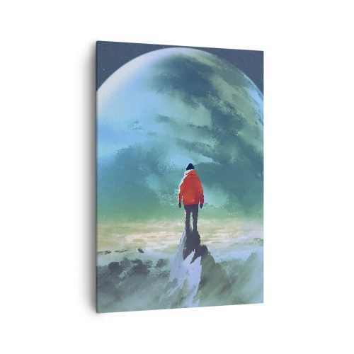 Tablou pe pânză - Descoperitorul unui nou ținut - 70x100 cm