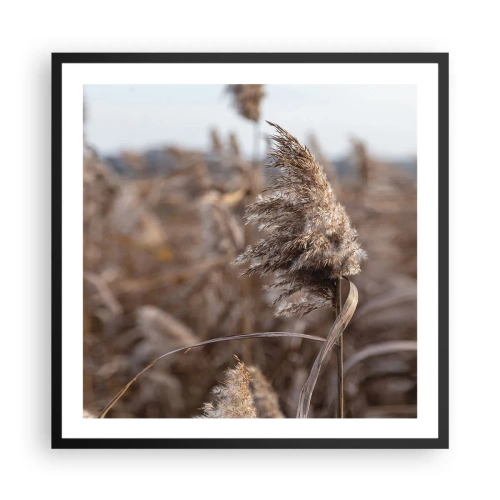 Poster în ramă neagră - E timpul să zbori cu vântul - 60x60 cm