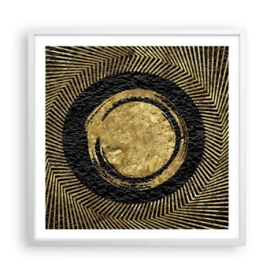 Poster în ramă albă - Compoziție glamour - 60x60 cm