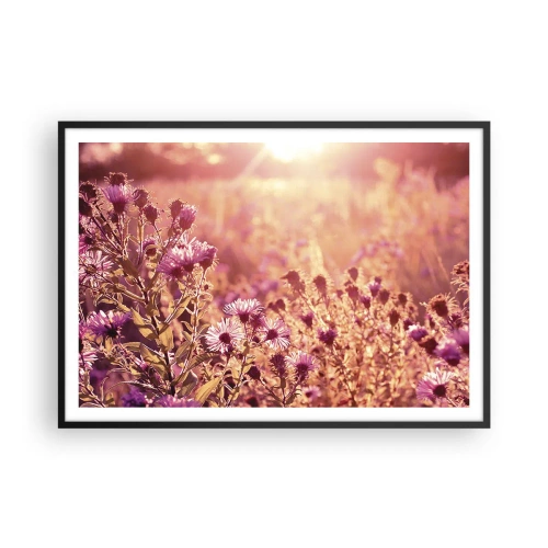 Poster în ramă neagră - Înainte ca vara să plece - 100x70 cm