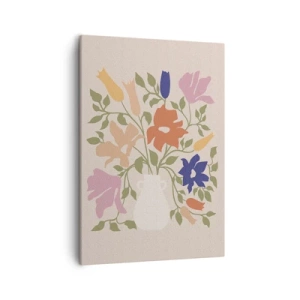 Tablou pe pânză - Buchet delicat - 50x70 cm