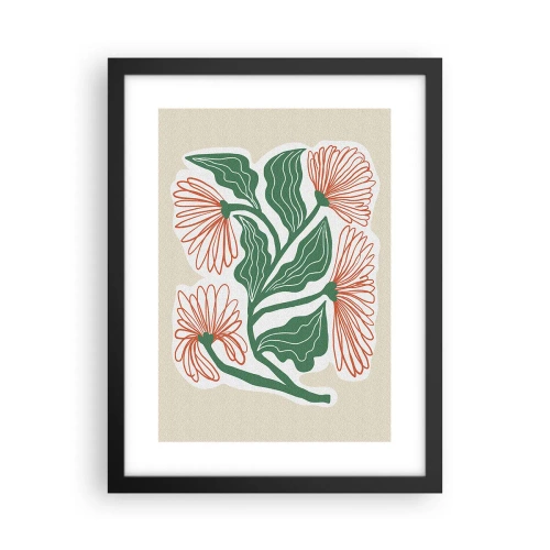 Poster în ramă neagră - Folclor modern - 30x40 cm