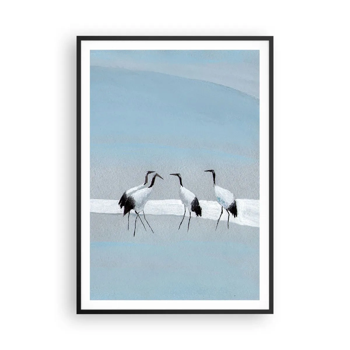 Poster în ramă neagră - După o zi fierbinte - 70x100 cm