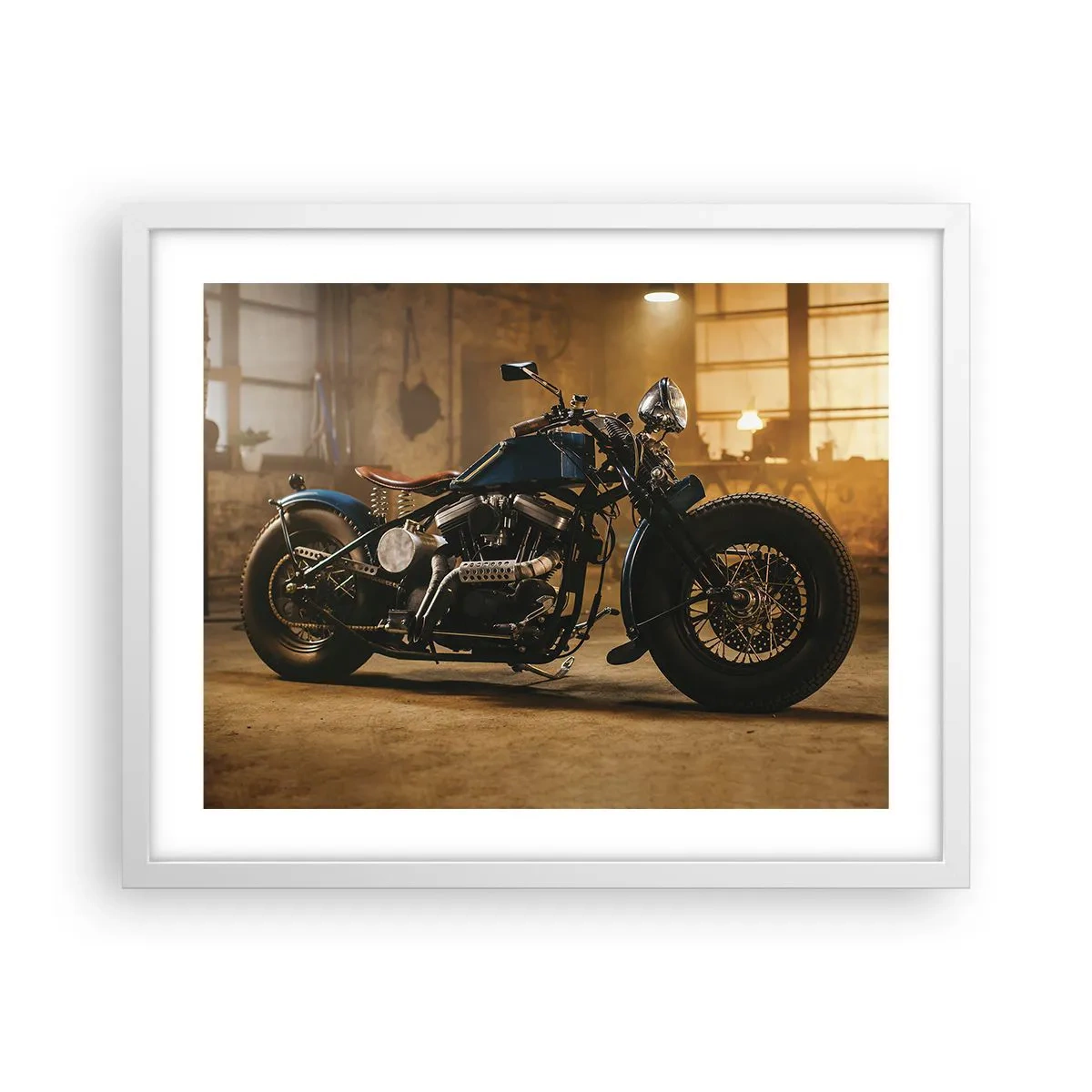 Poster în ramă albă - Pot să fac totul - 50x40 cm