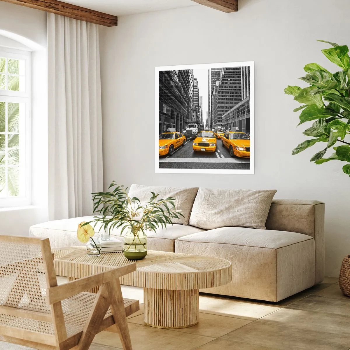 Poster - Noi suntem cei care colorăm orașul - 60x60 cm