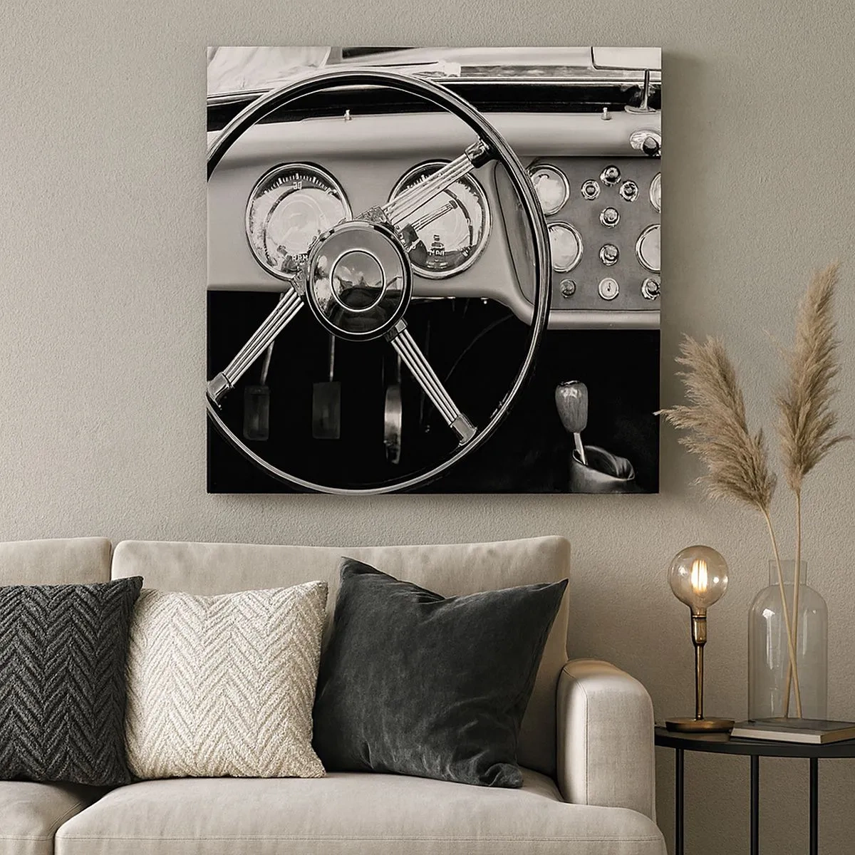 Tablou pe pânză - Visul unui colecționar - 30x30 cm