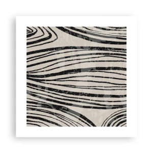 Poster - Deversare de linii - 40x40 cm