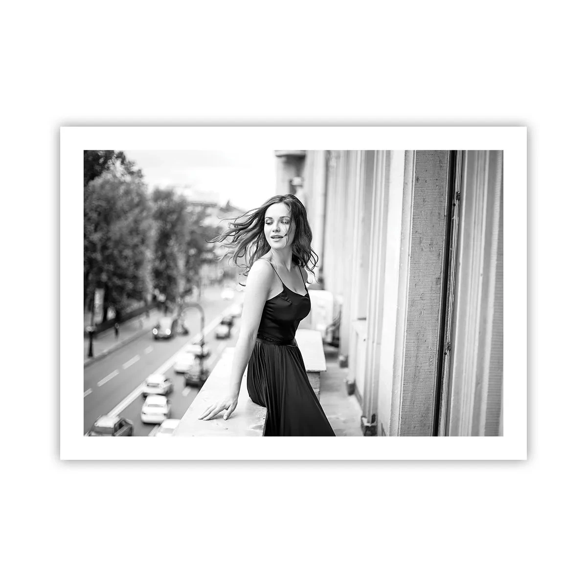 Poster - Cu siguranță e o fată pariziană - 70x50 cm