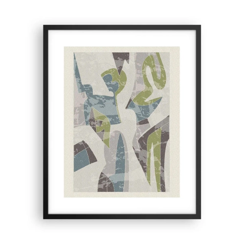 Poster în ramă neagră - Compoziție din spatele geamului - 40x50 cm