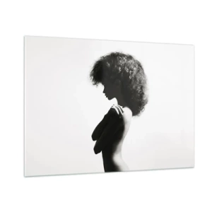 Tablou pe sticlă - Ca o floare pe o tulpină subțire - 100x70 cm