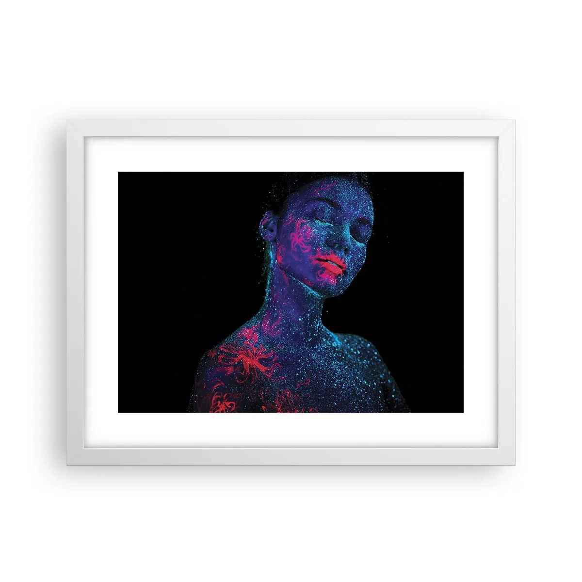 Poster în ramă albă - În praf de stele - 40x30 cm