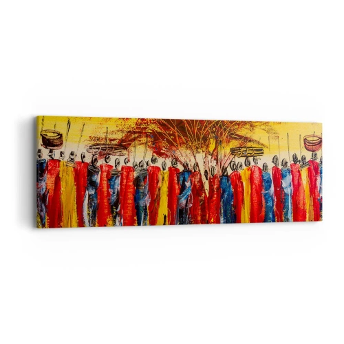 Tablou pe pânză - Acolo, acolo, acolo, acolo se duc - 90x30 cm