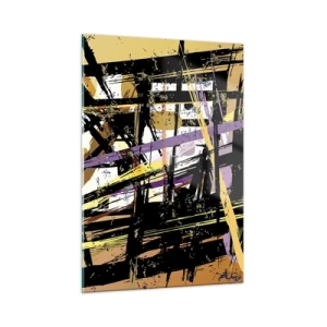 Tablou pe sticlă - Tăietură ascuțită - 50x70 cm