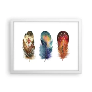 Poster în ramă albă - Ritualuri, rituri, mistere - 40x30 cm