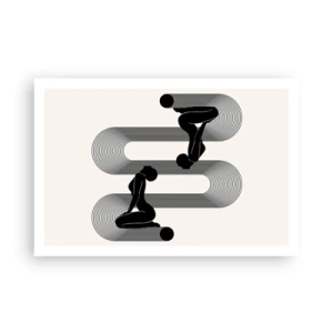 Poster - Simetrie senzuală - 91x61 cm