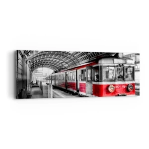 Tablou pe pânză - Poate este o călătorie de o viață? - 90x30 cm