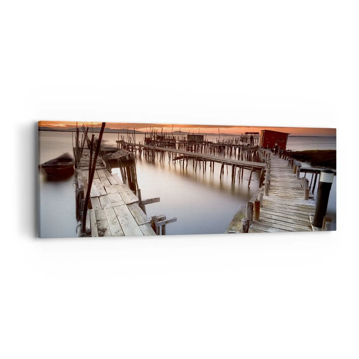 Tablou pe pânză - Autentic, nu o atracție turistică - 90x30 cm