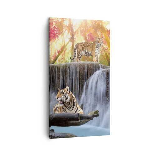 Tablou pe pânză - Peisaj suprarealist    - 45x80 cm