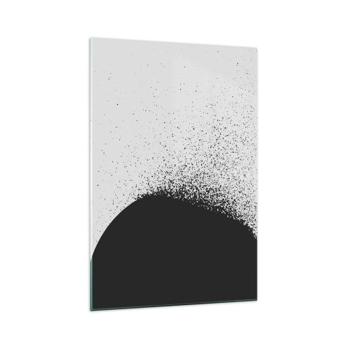 Tablou pe sticlă - Mișcarea particulelor - 70x100 cm